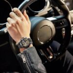 Luxury Style Quartz Watch Black Dubai Edition – sleek men’s quartz wristwatch with gold accents